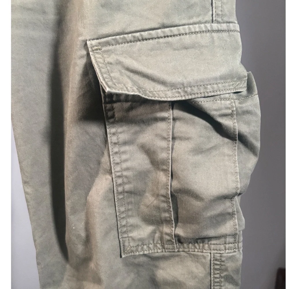 Levi's '94‎ Baggy Cargo Pants Olive Green Utility Pocket Cotton Size 26